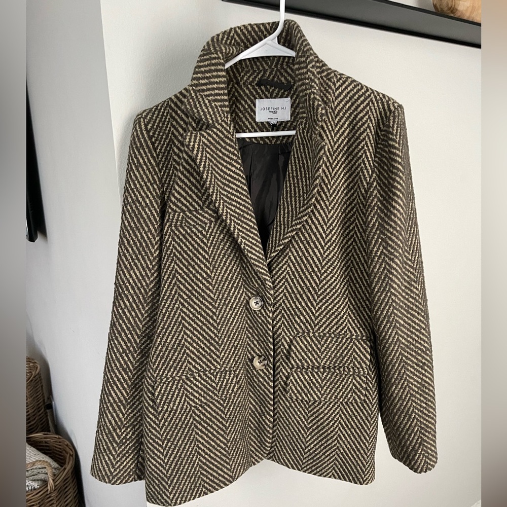Blazer sweatshirt combo